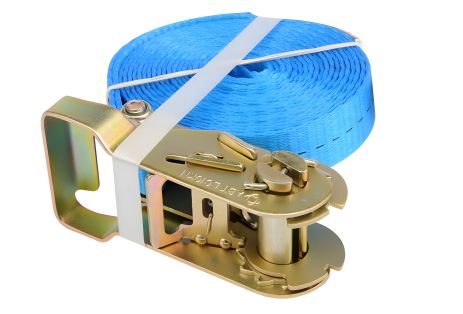 Грузовые ремни для стяжки багажа 1000daN 25/4м 1ч Vorel 82343