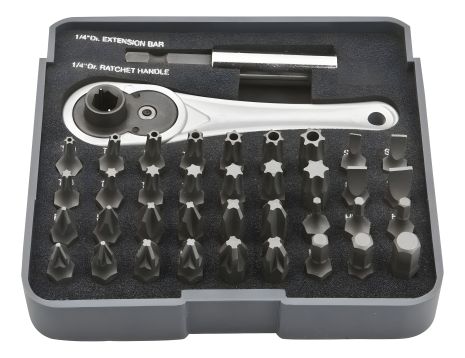 Сменные наконечники набор 1/4" 38 пр. NEO 06-105 Сменные наконечники набор 1/4" 38 пр. NEO 06-105