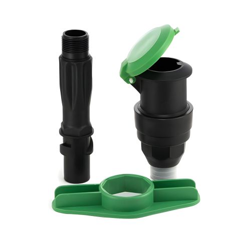 Водяна розетка Presto-PS з різьбленням на 1 дюйм (QV-0110) Водяна розетка Presto-PS з різьбленням на 1 дюйм (QV-0110)