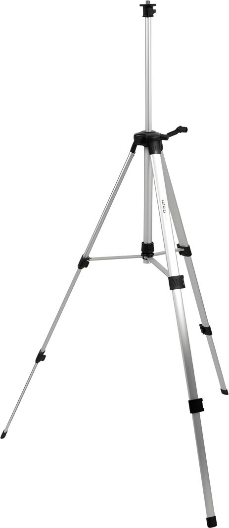 Телескопічний триногий штатив (3 секції), кріплення 5/8" зі штангою 38 см, H=47-150 см, алюмінієвий, Yato YT-30477