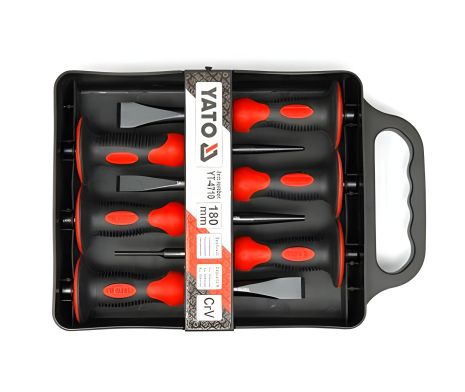 Набір зубил та виколоток для автосервісу 6 шт. Yato YT-4710