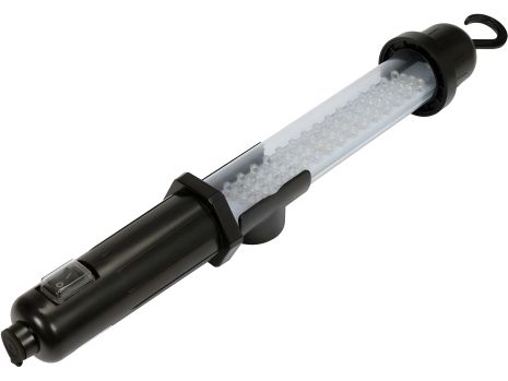 Переносной светодиодный светильник 60+1 LED 3,7V аккумуляторный, с зарядкой от 12V и крючком, Yato YT-08520 Переносной светодиодный светильник 60+1 LED 3,7V аккумуляторный, с зарядкой от 12V и крючком, Yato YT-08520
