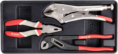 Набір інструментів 3 ін. Yato YT-55463, для професійних майстрів