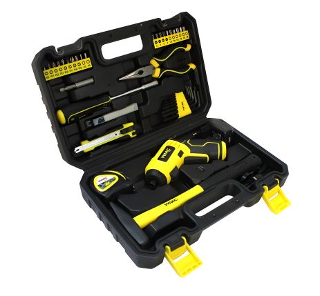 Набор инструментов WMC TOOLS, 47 предметов, модель WT-1047