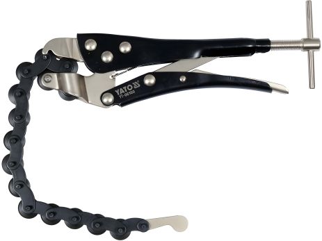 Ручной цепной резак для выхлопных труб Ø= 18- 95 мм, толщина - 2,5 мм (сталь) Yato YT-06169 Ручной цепной резак для выхлопных труб Ø= 18- 95 мм, толщина - 2,5 мм (сталь) Yato YT-06169
