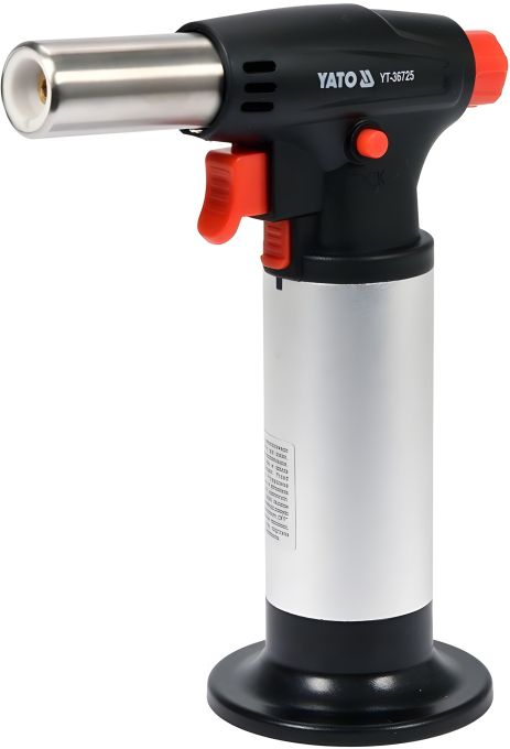 Газовая горелка 200 Вт с заправочной емкостью Yato YT-36725