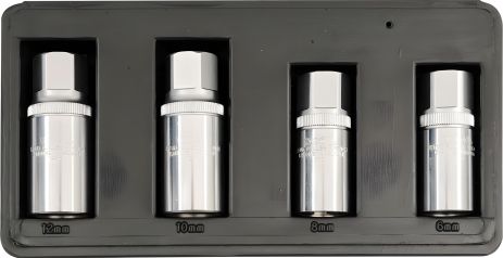 Набор головок для штифтов 1/2", 4 предмета, Yato YT-0620