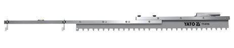 Зубчаста рейка для нанесення клею та розчину Yato YT-30700