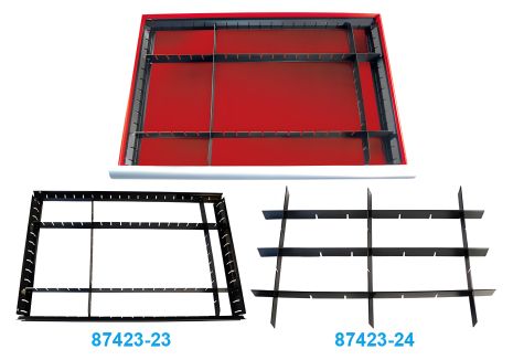 Розділювач для верхньої та середньої полиці KING TONY 87432-23