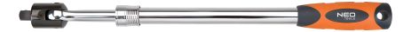 Телескопічна рукоятка з шарніром 1/2, 470-620 мм, сталь CrV NEO 08-553