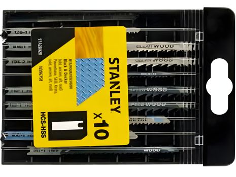 Комплект пилочек Stanley STA28020-XJ для металла и дерева, хвост U