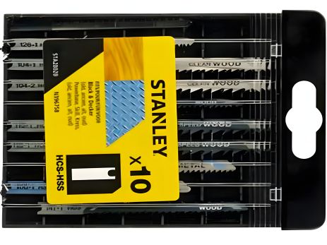 Комплект пилочек Stanley STA28020-XJ для металла и дерева, хвост U