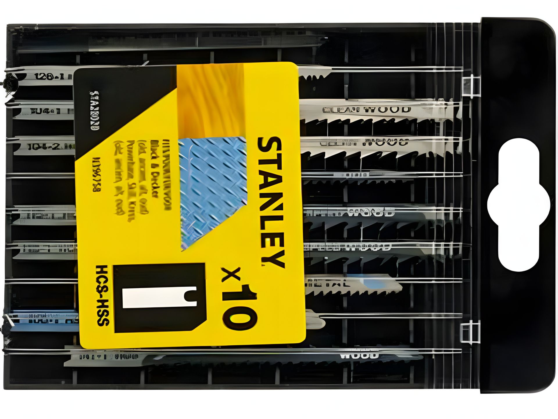 Комплект пилочек Stanley STA28020-XJ для металла и дерева, хвост U Комплект пилочек Stanley STA28020-XJ для металла и дерева, хвост U