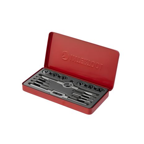 Набор метчиков и плашек, 14 предметов, M3-M10 INTERTOOL SD-8024 Набор метчиков и плашек, 14 предметов, M3-M10 INTERTOOL SD-8024