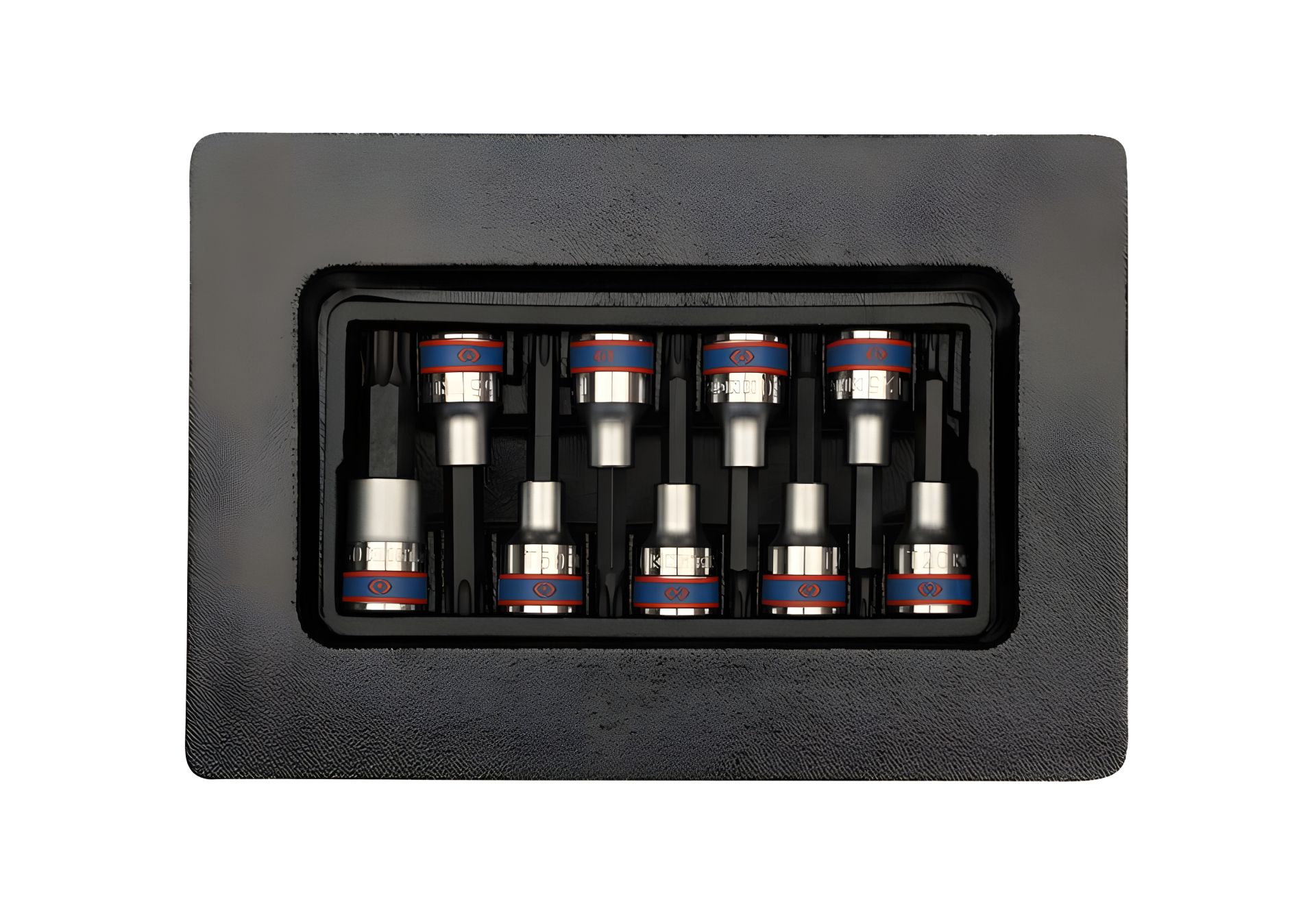 Набір головок TORX 1/2" Т20-Т60, KING TONY 9-4119PR Набір головок TORX 1/2" Т20-Т60, KING TONY 9-4119PR