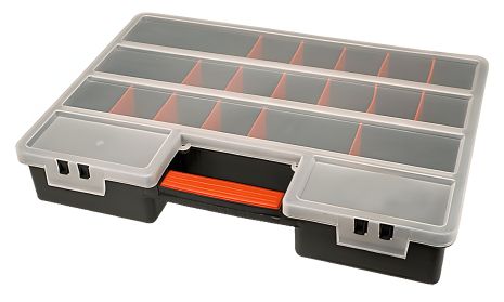 Органайзер XL с регулируемыми перегородками 46x33x8 см, Topex 79R160