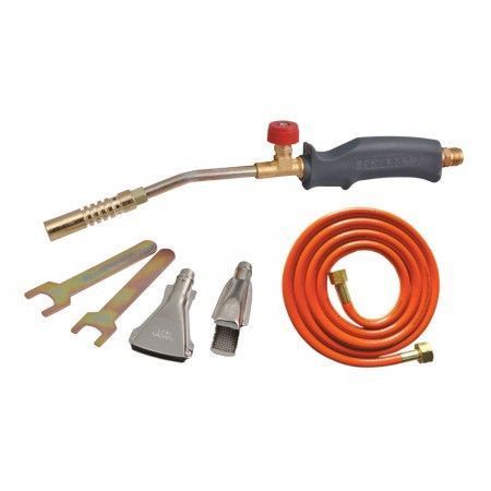 Горелка газовая d = 17мм (3 насадки 17, 22, 40мм + шланг 2м) PROLINE Горелка газовая d = 17мм (3 насадки 17, 22, 40мм + шланг 2м) PROLINE