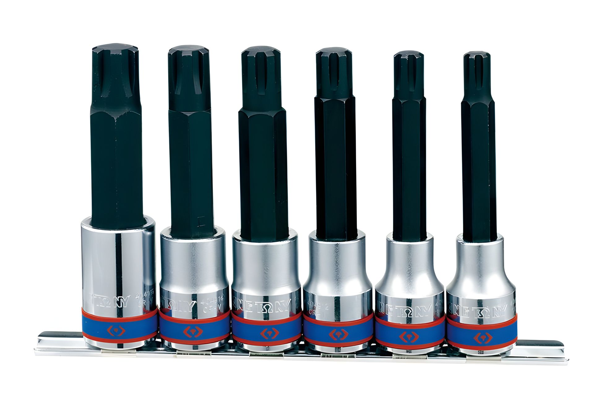 Набір RIBE 6 одиниць М9-М16 у тримачі (блістер) KING TONY 4116PR Набір RIBE 6 одиниць М9-М16 у тримачі (блістер) KING TONY 4116PR