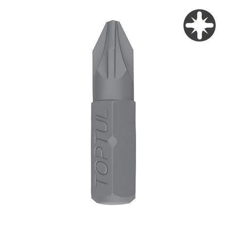 Біта-насадка PZ1 1/4" 25 мм, TOPTUL FSCA0801