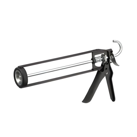 Пістолет рамоподібний для видавлювання герметиків, 420 мл, посилений INTERTOOL HT-0030 Пістолет рамоподібний для видавлювання герметиків, 420 мл, посилений INTERTOOL HT-0030