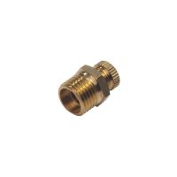 Клапан сливной для компрессоров 1/4", круглый вентиль, латунь INTERTOOL PT-5020