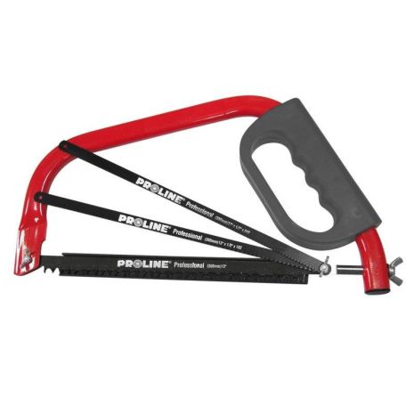 Ножовка Лукова по дереву 300мм (+ 3полотна) PROLINE Ножовка Лукова по дереву 300мм (+ 3полотна) PROLINE