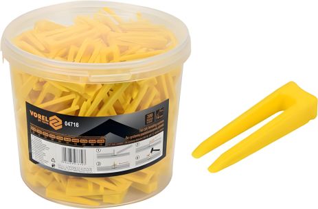 Керамической плитки выкладочные клинья 300 шт. Vorel 04718