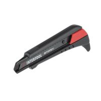 Ніж сегментний для лінолеуму 18мм, металева напрямна, STORM INTERTOOL HT-0538