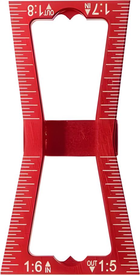 Маркерный шаблон "ласточкин хвост" со шкалой Yato YT-44080