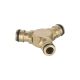 Тройник латунный для коннектора 1/2", STORM INTERTOOL GE-1203