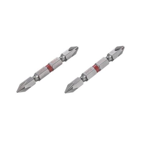 Комплект отверточных насадок PH2/PH1 1/4" * 60 мм, S2, уп. 2 шт, STORM INTERTOOL VT-0230