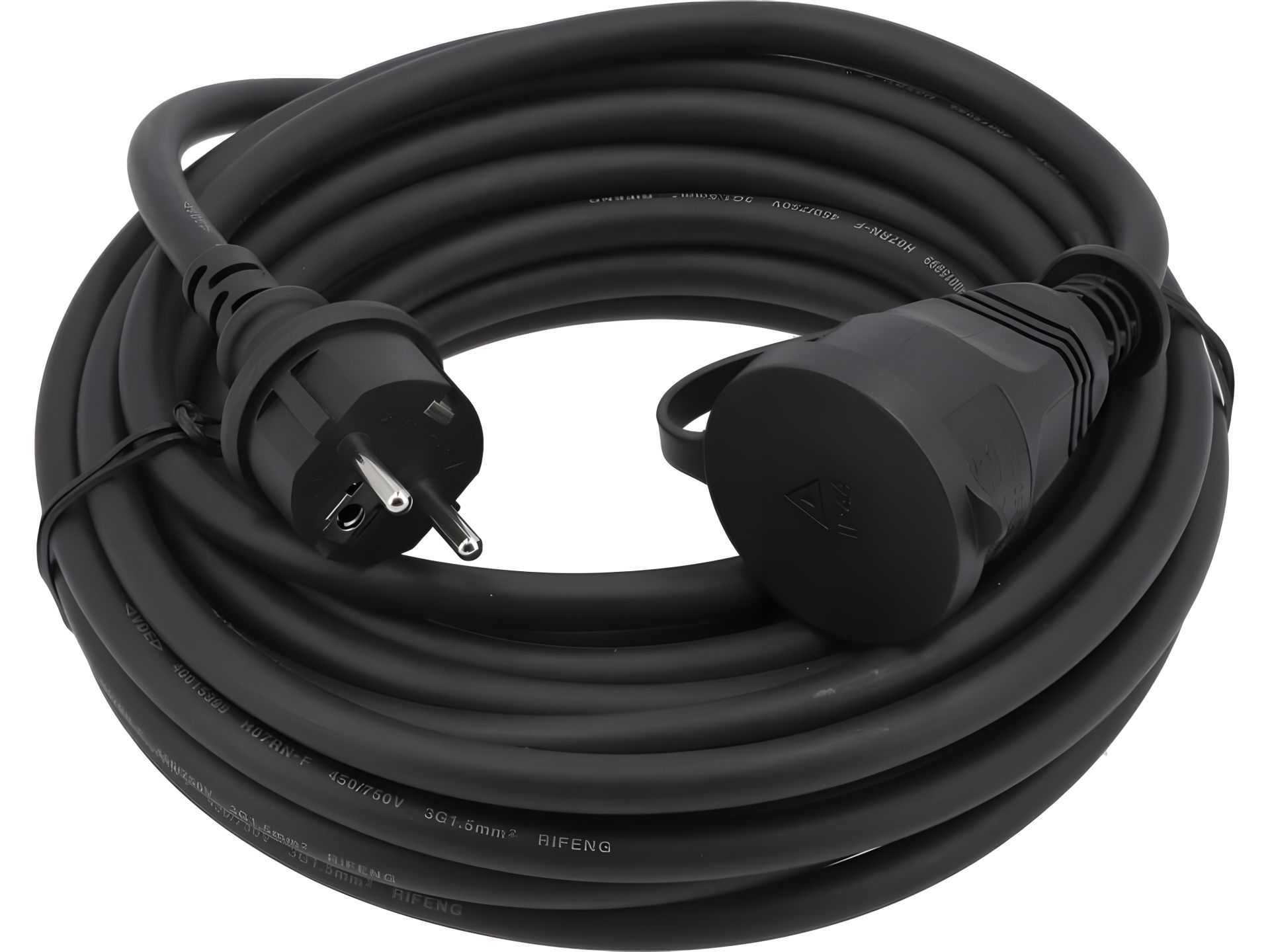 Кабель-удлинитель мастерского назначения 230 В, длина 10 м, ток 16 А, 3-жильный Ø 1.5 мм² Yato YT-81122 Кабель-удлинитель мастерского назначения 230 В, длина 10 м, ток 16 А, 3-жильный Ø 1.5 мм² Yato YT-81122