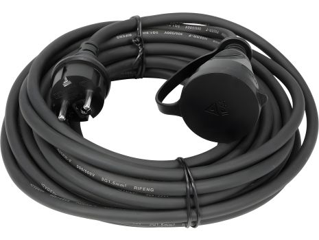 Кабель-подовжувач для робіт будівель мережевий 230 В, l = 10 м. струм-16 А, 3-жильний Ø=1,5 мм² Yato YT-81025