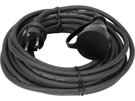 Кабель-подовжувач для робіт будівель мережевий 230 В, l = 10 м. струм-16 А, 3-жильний Ø=1,5 мм² Yato YT-81025