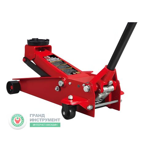 Профессиональный подкатной домкрат 3 т с двойной помпой TORIN T830023 Профессиональный подкатной домкрат 3 т с двойной помпой TORIN T830023