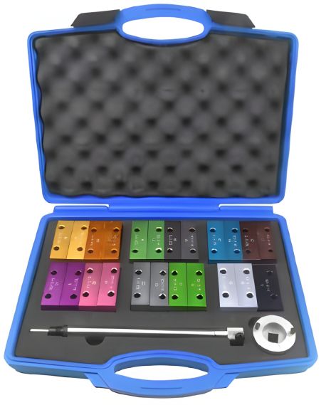 Фіксатори набору для двигунів Alfa Romeo, Fiat, Lancia від Rockforce Forsage RF-40131426 (25 предметів, в кейсі)