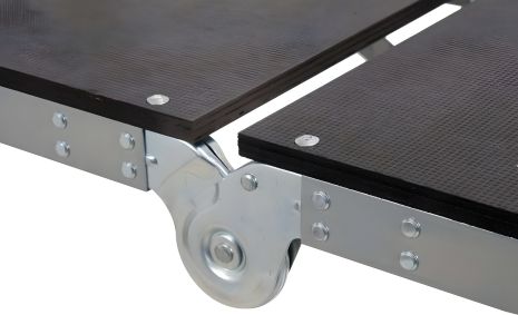 Складные строительные леса на 2 колеса 104х40 см, высота- 90 см, Yato YT-30610