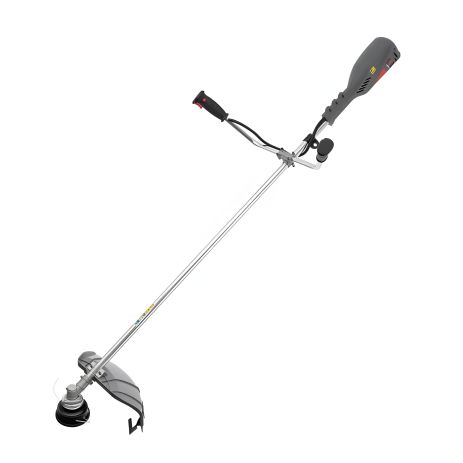 Електричний тример, 1,4 кВт, 7500 об/хв, зрізання ширина 255/420 мм, плавний пуск, котушка + 3-лопатевий ніж INTERTOOL DT-2248 Електричний тример, 1,4 кВт, 7500 об/хв, зрізання ширина 255/420 мм, плавний пуск, котушка + 3-лопатевий ніж INTERTOOL DT-2248