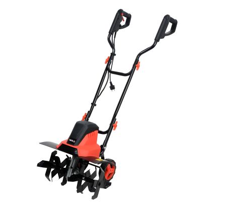 Електричний культиватор ґрунту - 230 В, 1500 Вт, зона оброблення. - 450×220 мм, ножі Ø = 205 мм. Yato YT-84850