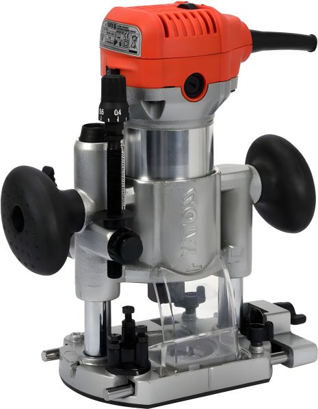 Фрезер ручной Yato YT-82390 по кромке ламинатов сетевой: 710 Вт, цанга Ø= 6, 8 мм, ход – 20 мм, наклон – 45° Фрезер ручной Yato YT-82390 по кромке ламинатов сетевой: 710 Вт, цанга Ø= 6, 8 мм, ход – 20 мм, наклон – 45°