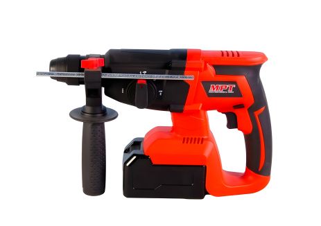 Акумуляторний перфоратор 26 мм SDS-PLUS 21 V Li-ion 4 Ач 1400 об/хв 4500 уд/хв 1.5 Дж 3 режими кейс MASTERTOOL MCRH2641.B1 Акумуляторний перфоратор 26 мм SDS-PLUS 21 V Li-ion 4 Ач 1400 об/хв 4500 уд/хв 1.5 Дж 3 режими кейс MASTERTOOL MCRH2641.B1