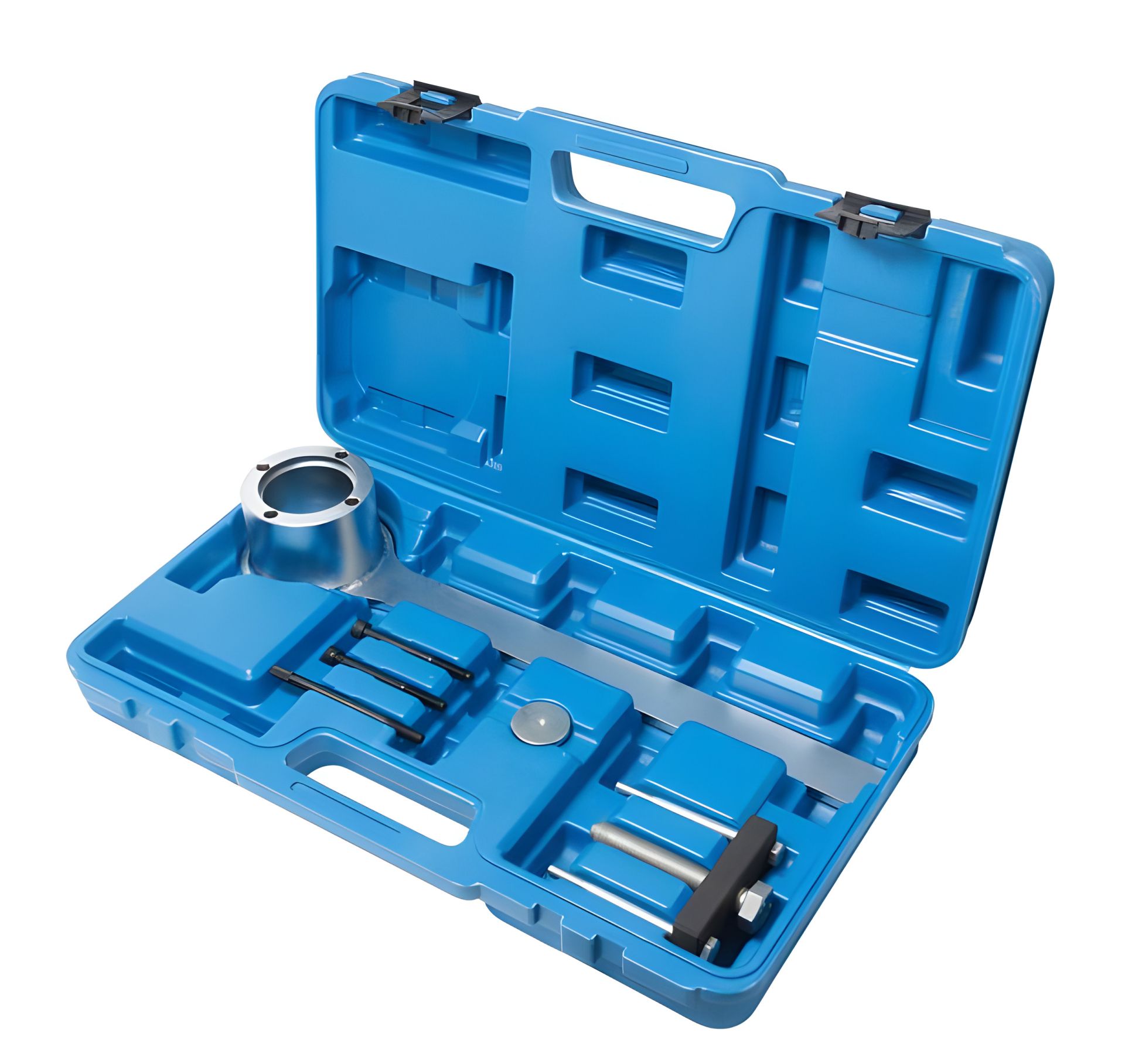 Набір інструментів для зняття шківа коливання Jaguar, Land Rover 5 предметів (3.2, 3.5, 4.0, 4.2, 4.4 V8), в кейсі ROCKFORCE RF-906G19 Набір інструментів для зняття шківа коливання Jaguar, Land Rover 5 предметів (3.2, 3.5, 4.0, 4.2, 4.4 V8), в кейсі ROCKFORCE RF-906G19