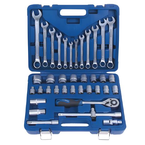 Набор инструментов 1/2" на 39 шт., СТАНДАРТ СНГ (ST-1239) Набор инструментов 1/2" на 39 шт., СТАНДАРТ СНГ (ST-1239)