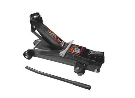 Гідравлічний підкатний домкрат 2т (135-385мм) з гумовою накладкою ROCKFORCE RF-TH22001CB FORSAGE