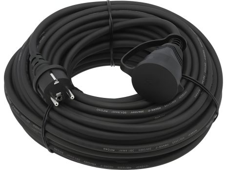 Сетевой удлинительный кабель для зданий 230 В, длина 30 м, 16 А, 3-жильный Ø=1,5 мм² Yato YT-81027 Сетевой удлинительный кабель для зданий 230 В, длина 30 м, 16 А, 3-жильный Ø=1,5 мм² Yato YT-81027