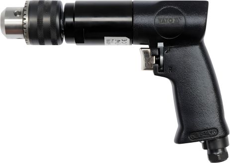 Угловая пневмодрель с рукояткой, 800 об/мин Yato YT-09702