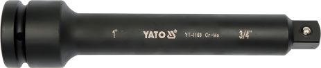 Ударный удлинитель с переходником 1″ х 3/4″, 250 мм, Yato YT-1169 Ударный удлинитель с переходником 1″ х 3/4″, 250 мм, Yato YT-1169