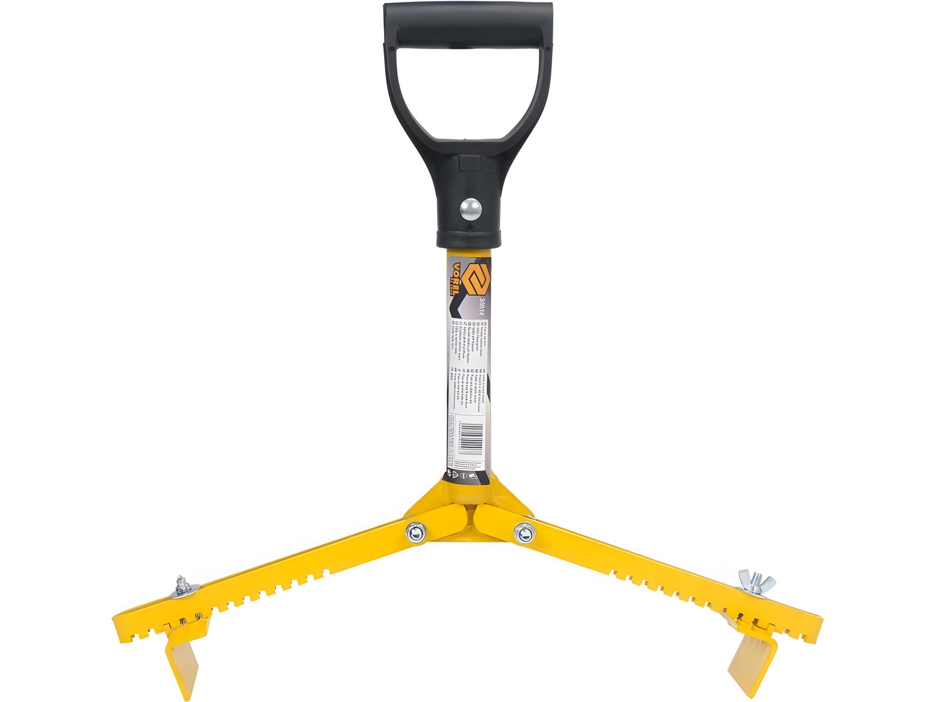 Ручной захват для брусчатки, бордюров, с регуляцией захвата - 220-500 мм, навант - 35кг, выс-420 Vorel 35014 Ручной захват для брусчатки, бордюров, с регуляцией захвата - 220-500 мм, навант - 35кг, выс-420 Vorel 35014