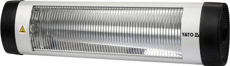 Инфракрасный кварцевый обогреватель, 230 В, 2000 Вт, диапазон 12-18м² Yato YT-99530