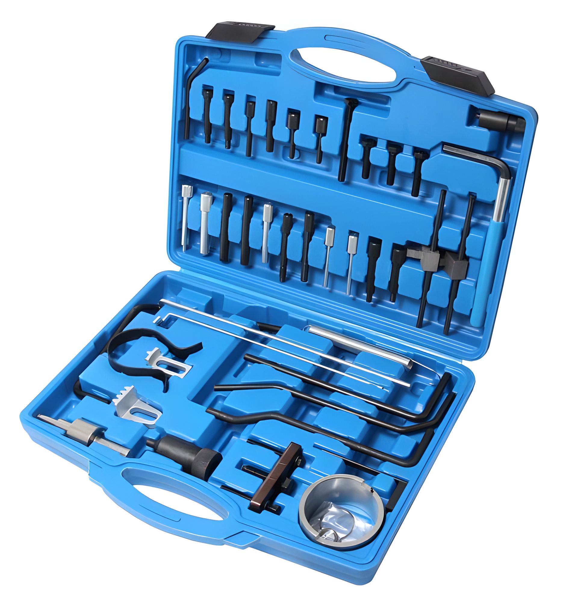 Комплект фиксирующих инструментов для двигателей Сitroen, Peugeot 42 предмета (в кейсе) ROCKFORCE RF-40132040 Комплект фиксирующих инструментов для двигателей Сitroen, Peugeot 42 предмета (в кейсе) ROCKFORCE RF-40132040